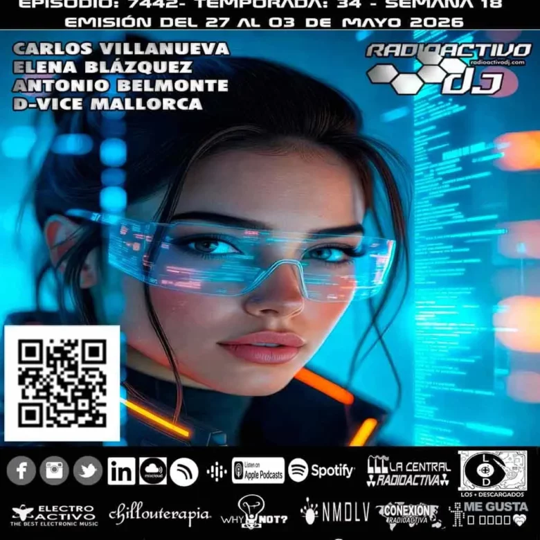 flyer radioactivo dj